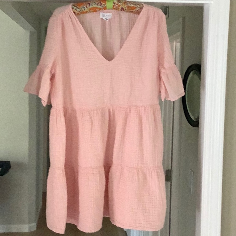 NWOT Velvet by Graham & Spencer Chesney babydoll dress
